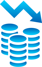 低コスト＆工事不要アイコン